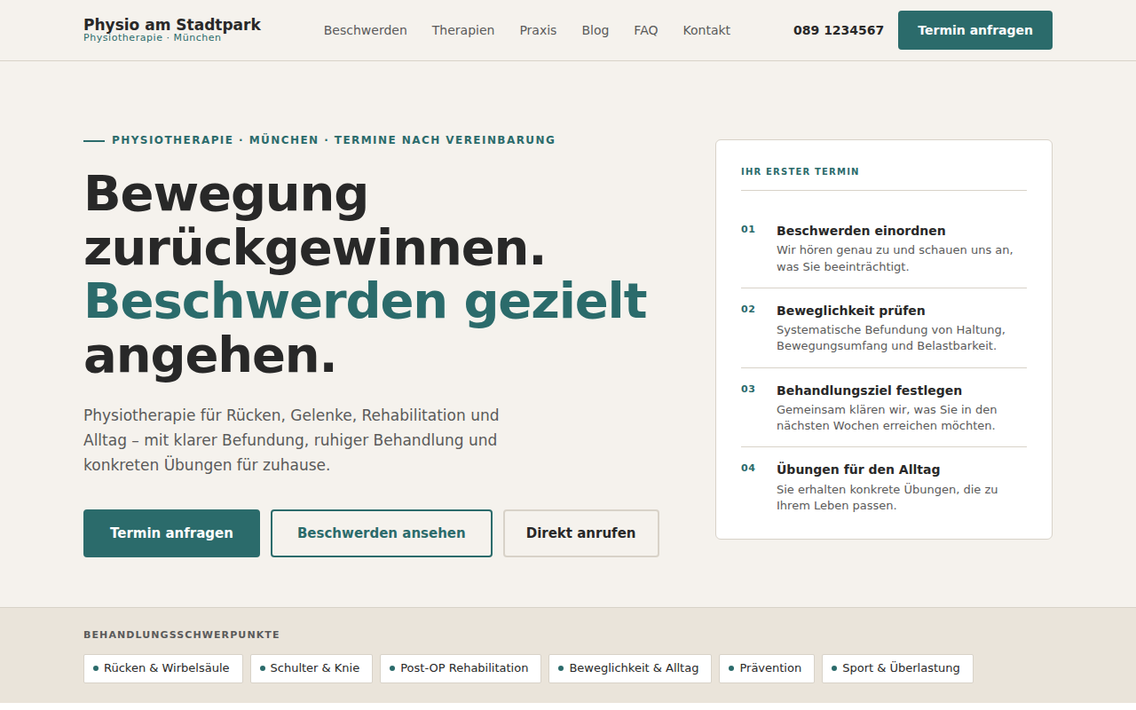 Physio am Stadtpark