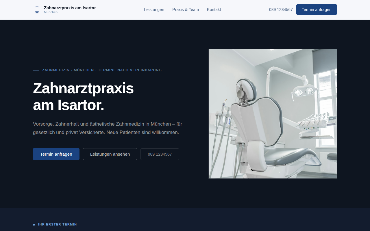 Zahnarztpraxis am Isartor